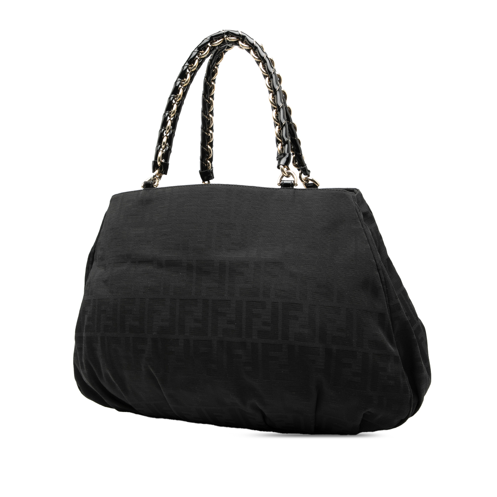 Pre-Loved Fendi Large Zucca Canvas Mia Tote - Picture 2 of 7